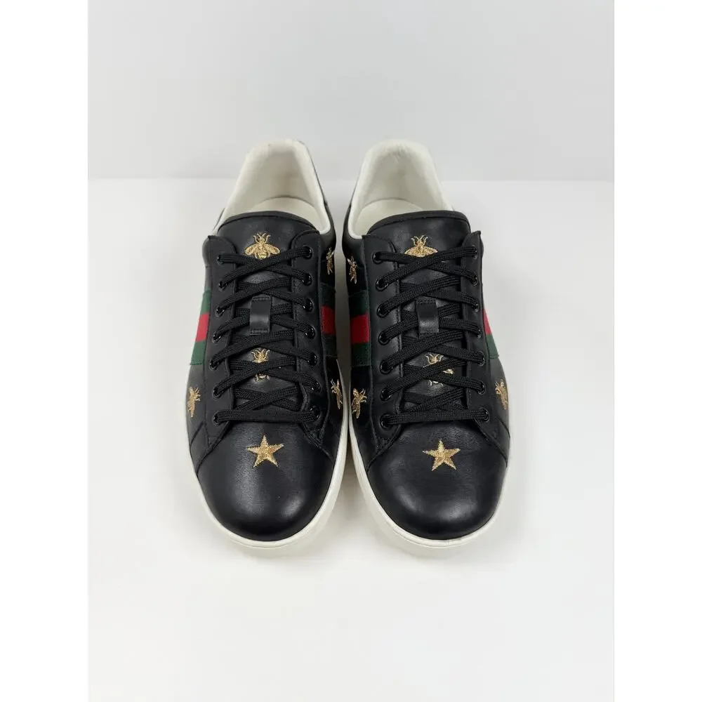 Size 12US - Gucci Ace Bees And Stars Sneakers